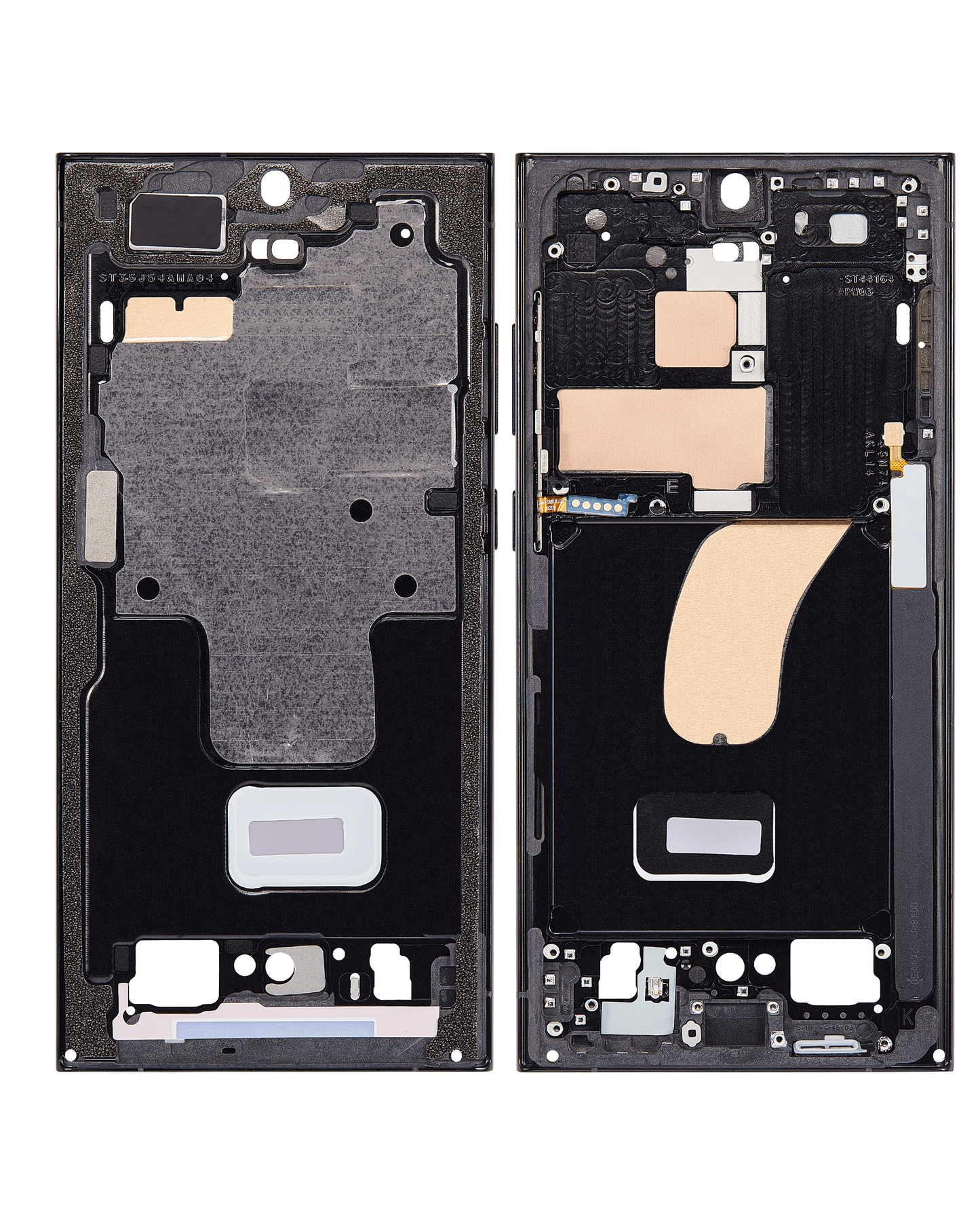 Mid-Frame Housing For Samsung Galaxy S23 Ultra 5G (International Version) (Graphite)