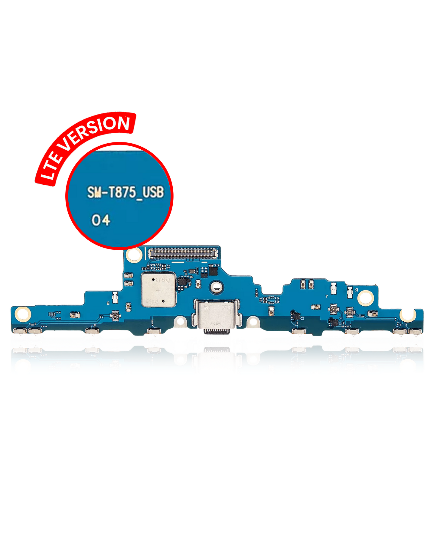 Charging Port Board Compatible For Samsung Galaxy Tab S7 11" (T870 / T875 / T876 / T878) (PART #SM-T875_USB) (LTE Version) - product image 1