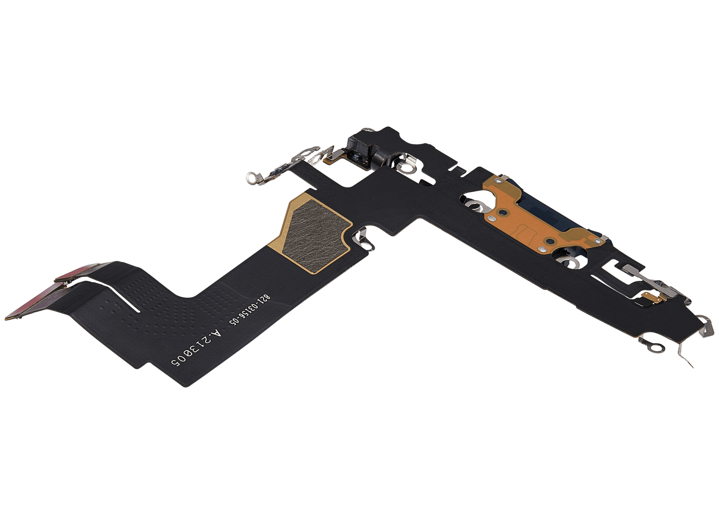 Charging Port Flex Cable For iPhone 13 Mini (Used OEM Pull) (Midnight)