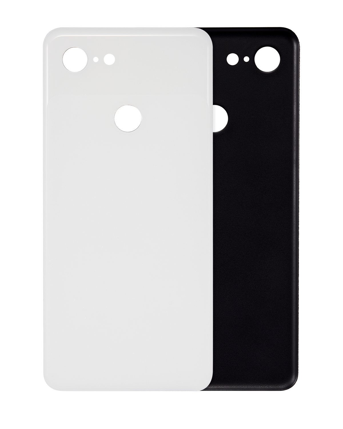 Back cover Glass For Google Pixel 3 (Clearly White) - replacement part product view