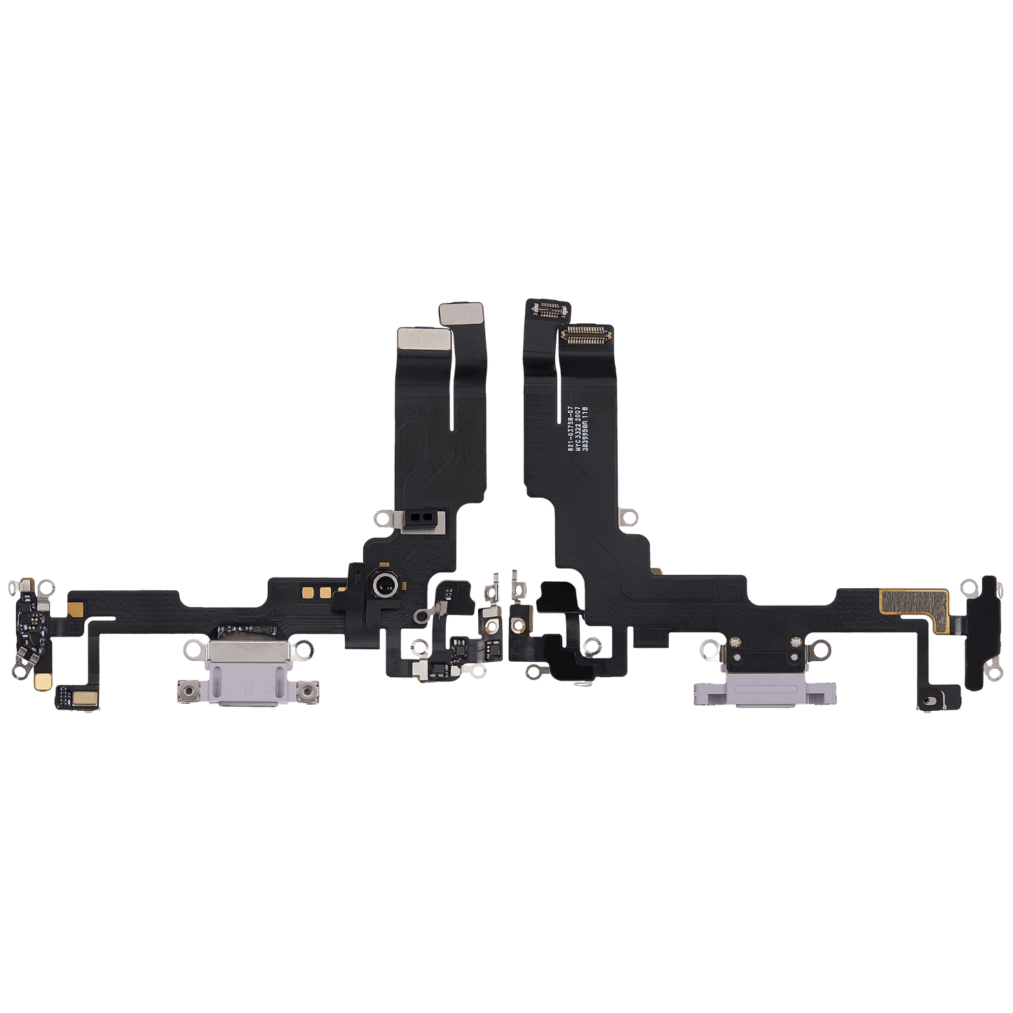 Charging Port Flex Cable For iPhone 14 (Used OEM Pull) (Purple)