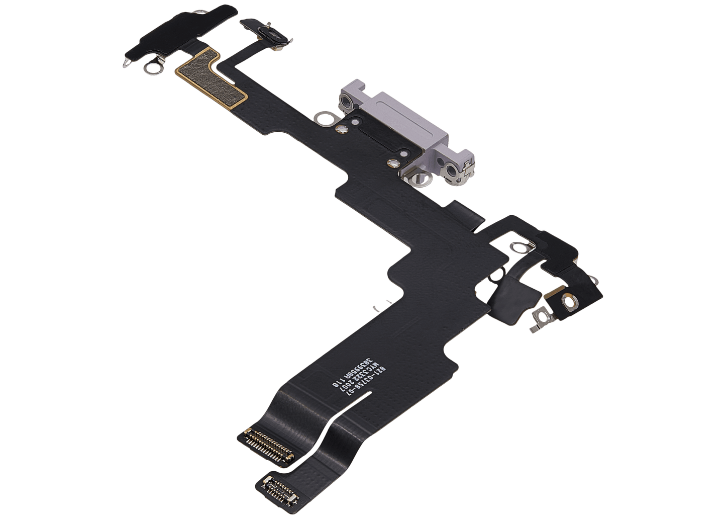 Charging Port Flex Cable For iPhone 14 (Used OEM Pull) (Purple)