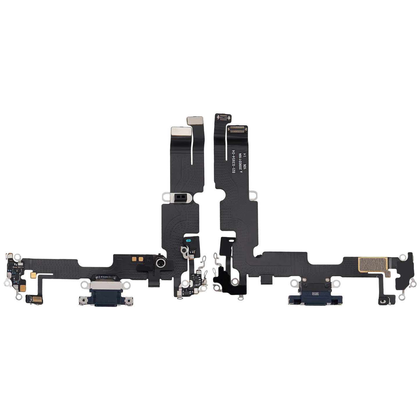 Charging Port Flex Cable For iPhone 14 Plus (Used OEM Pull) (Midnight)