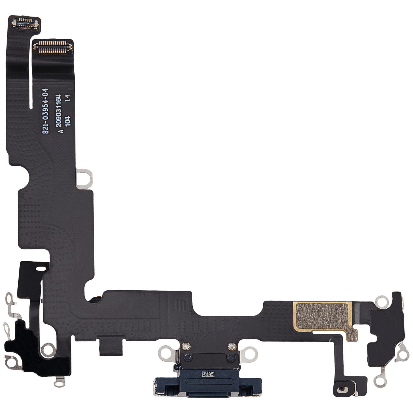 Charging Port Flex Cable For iPhone 14 Plus (Used OEM Pull) (Midnight)