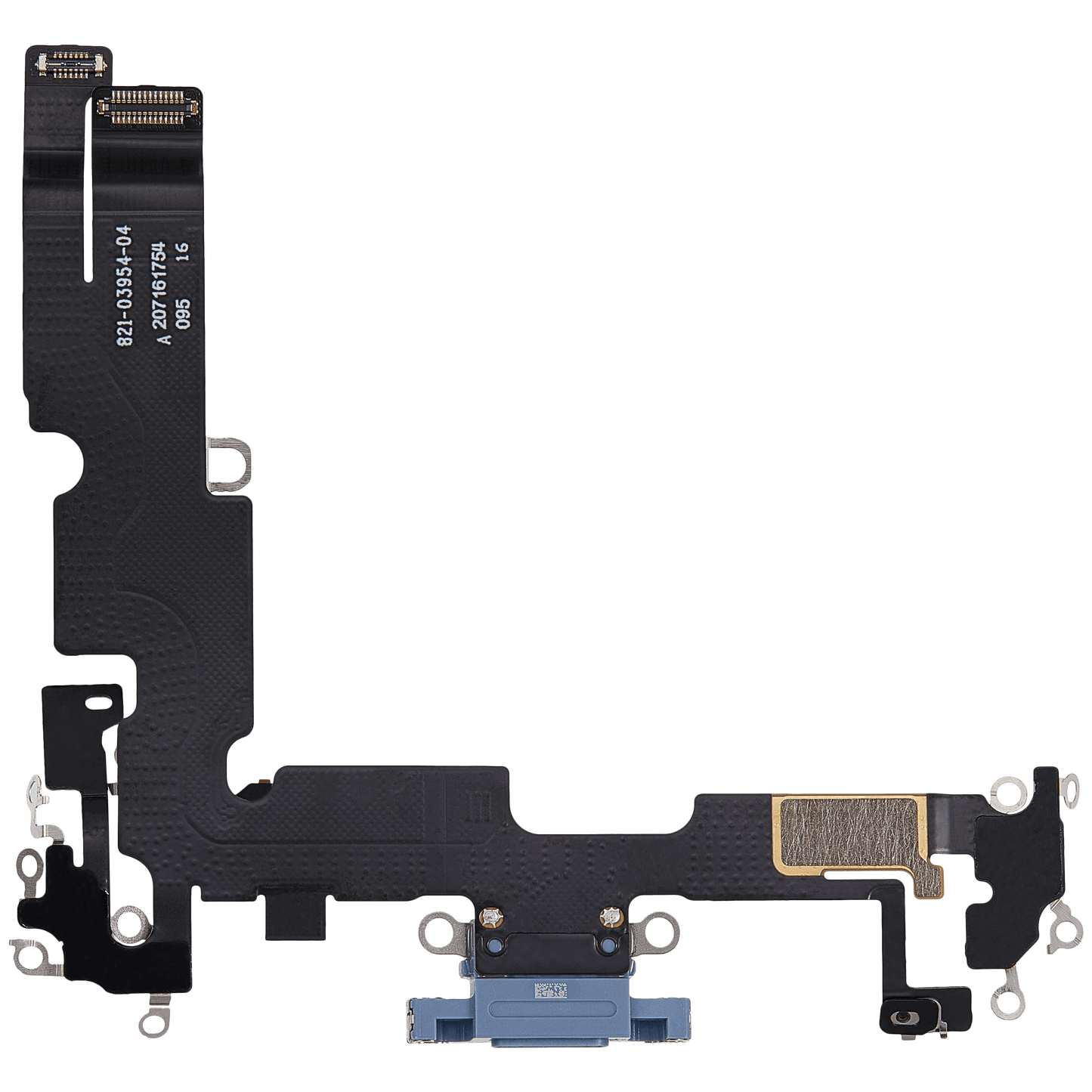 Charging Port Flex Cable For iPhone 14 Plus (Used OEM Pull) (Blue)