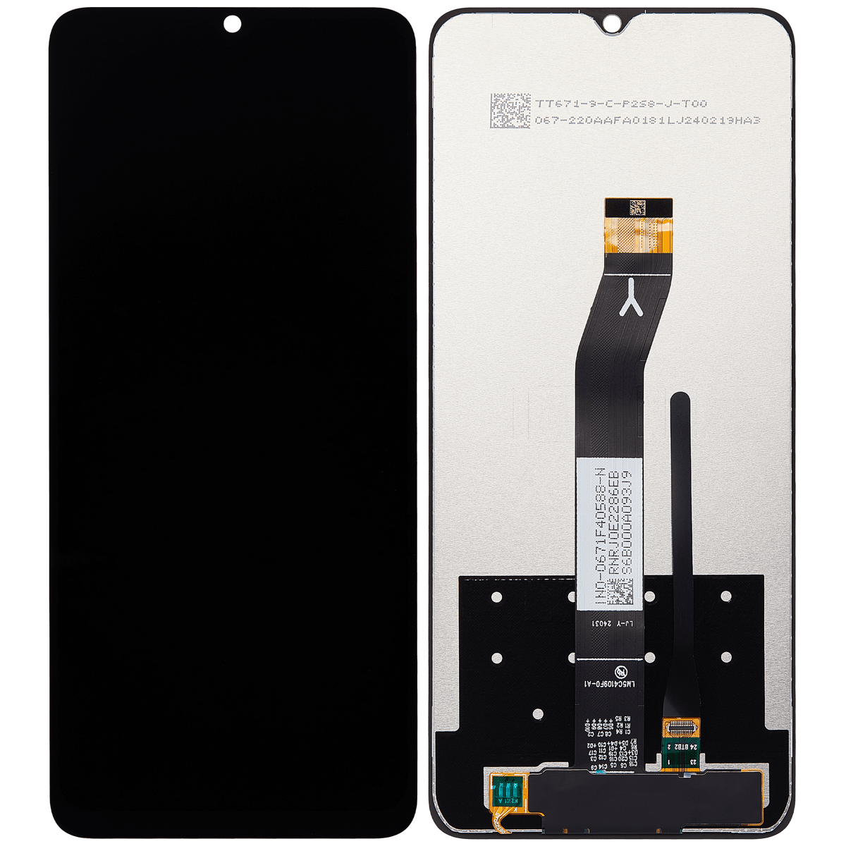 Xiaomi Xiaomi Redmi A3 / A3x / Poco C61 refurbished LCD display assembly without frame replacement screen - display component angle 6