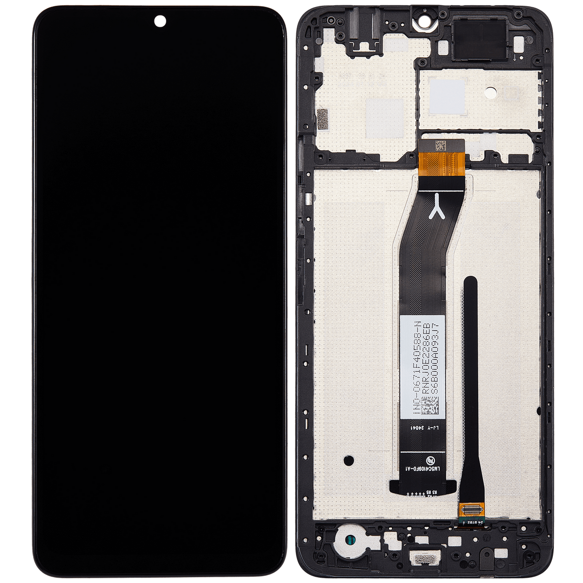 Xiaomi Xiaomi Redmi A3 / A3x / Poco C61 refurbished LCD display assembly with frame replacement screen - display component angle 6