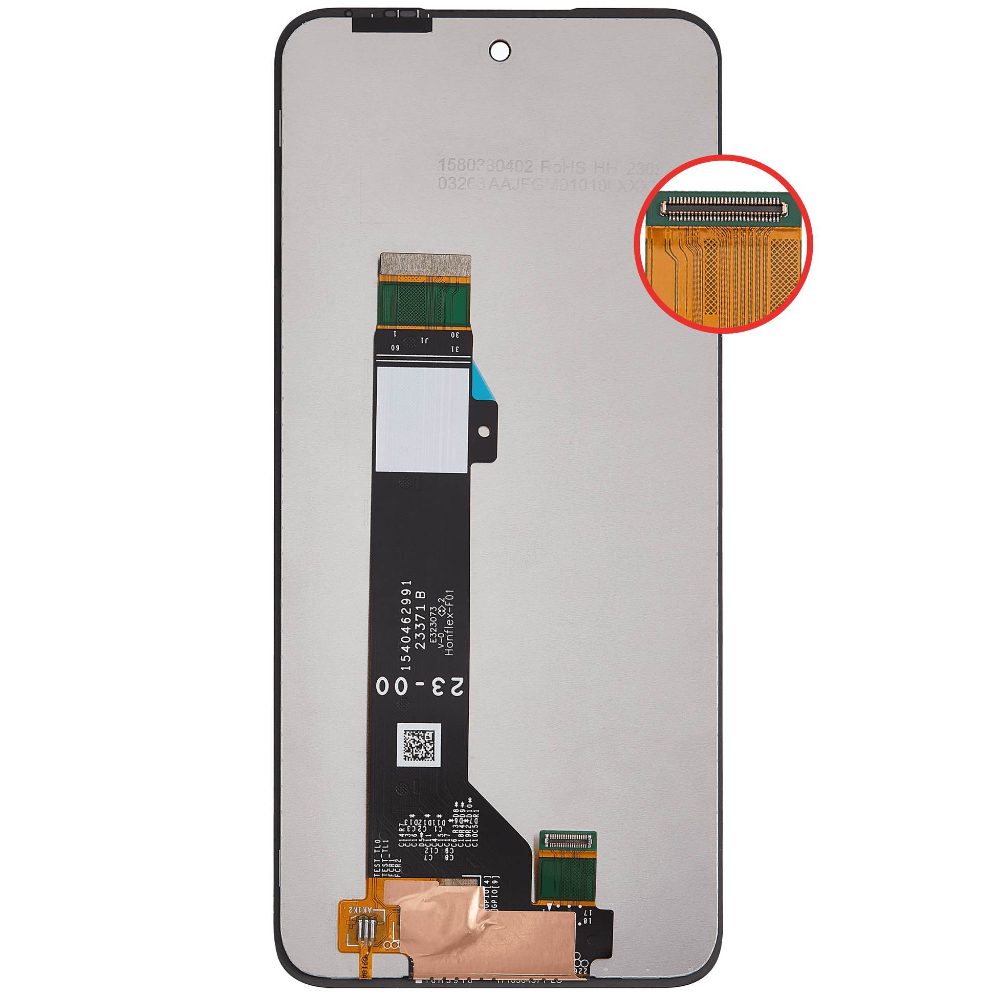 LCD Assembly Without Frame For Motorola Moto G Play (XT2413 / 2024) (Refurbished) (All Colors) replacement part SKU 107082141802 image 3