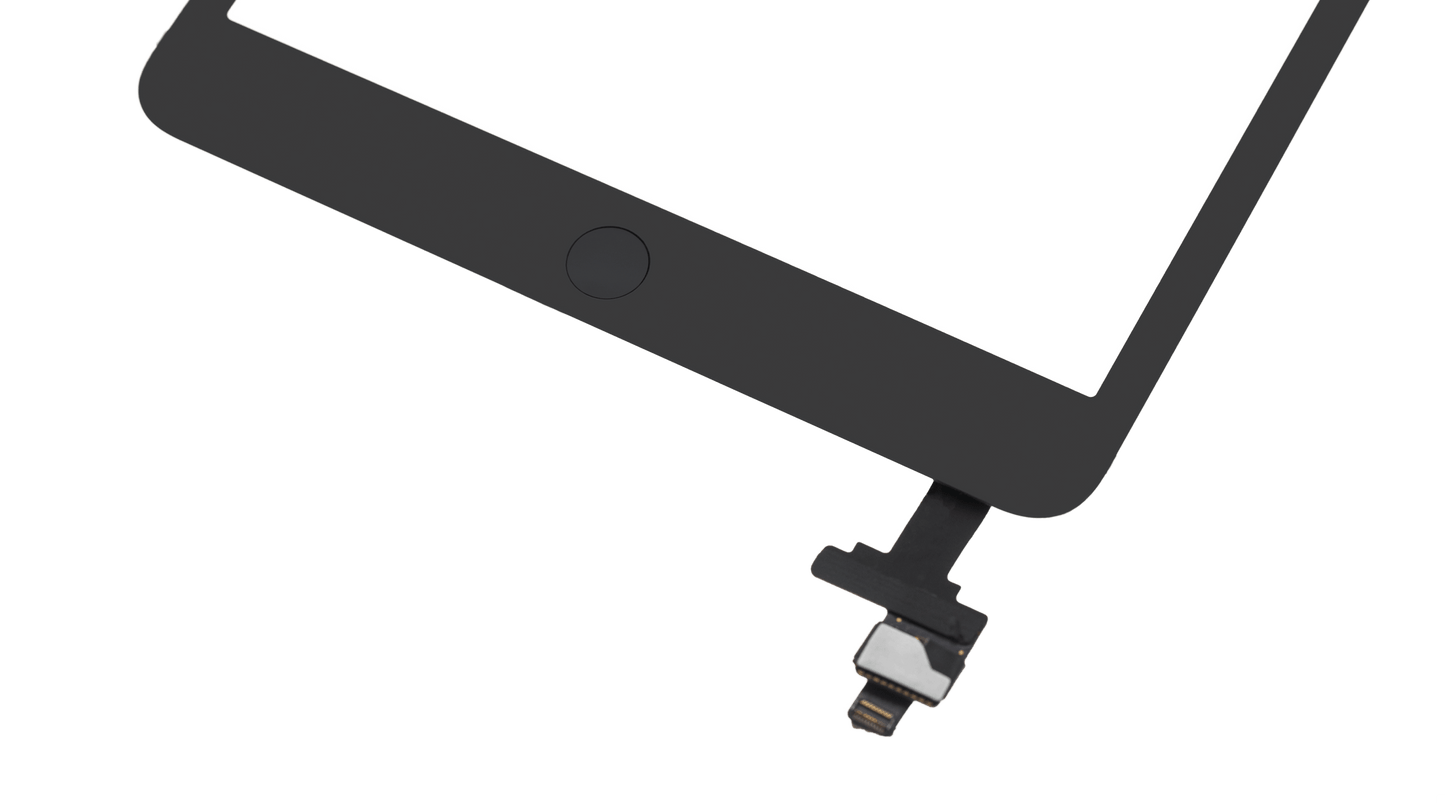 Digitizer With IC Chip & Home Button Pre-Installed For iPad Mini 1 / iPad Mini 2 (Aftermarket Pro: XO7) (Black)