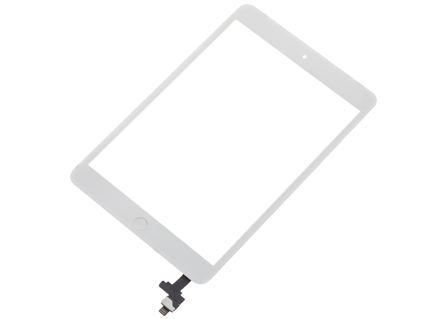 Digitizer With IC Chip & Home Button Pre-Installed For iPad Mini 1 / iPad Mini 2 (Aftermarket Pro: XO7) (White)