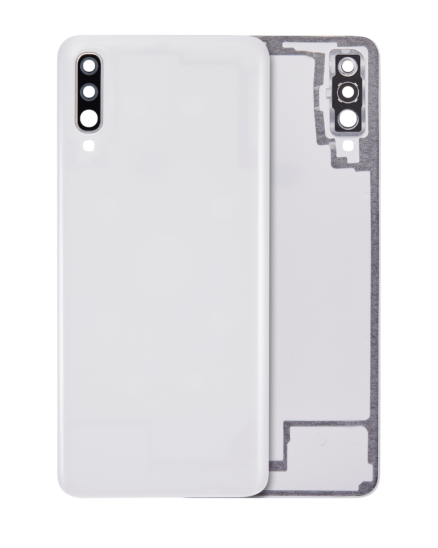 Back cover Glass For Samsung Galaxy A70 (A705 / 2019) (Aftermarket Plus) (White)