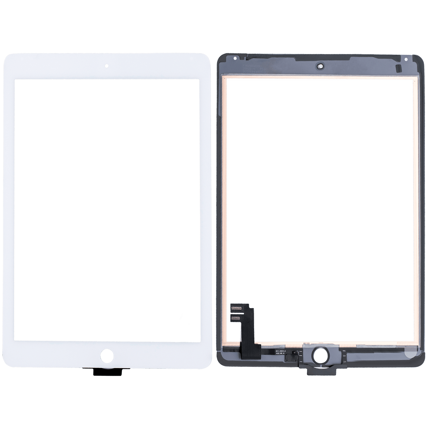 Digitizer For iPad Air 2 (Glass Separation Required) (Aftermarket Pro: XO7) (White)