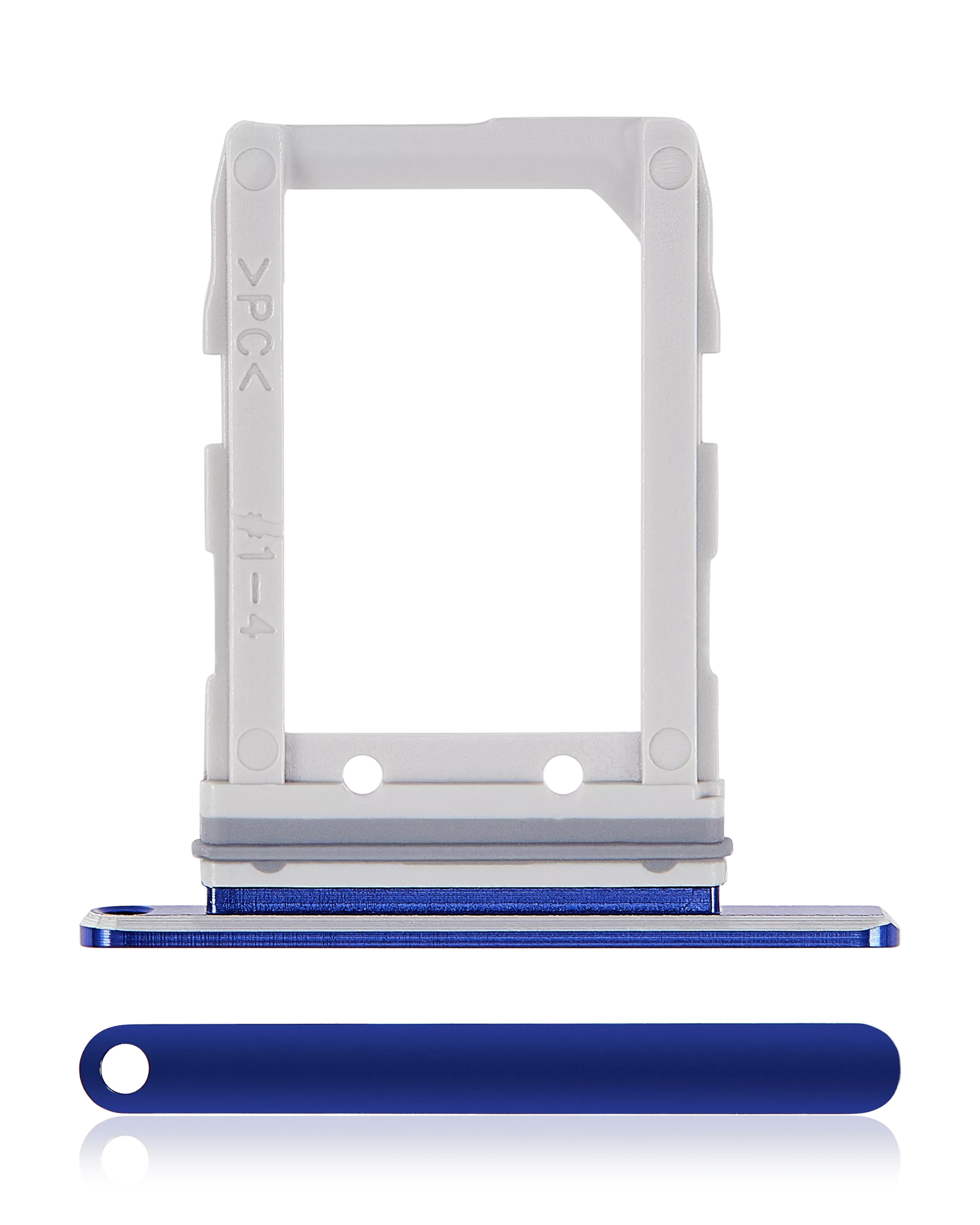 OEM Sim Card Tray For Samsung Galaxy Fold 4G / 5G (Blue) angle