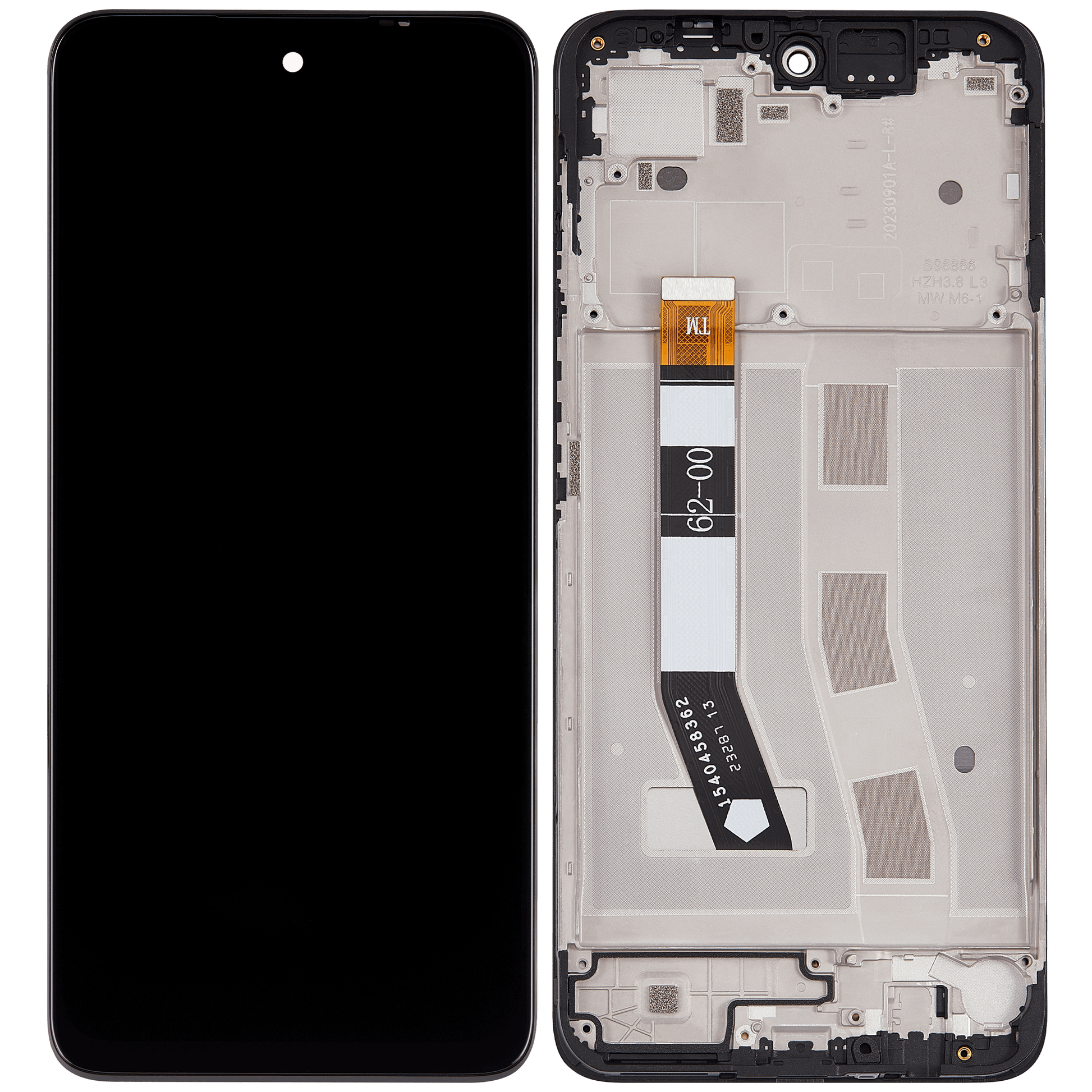 LCD Assembly With Frame For Moto G54 (XT2343 / 2023) (Refurbished) (All Colors) replacement part SKU 107082141702 image 6