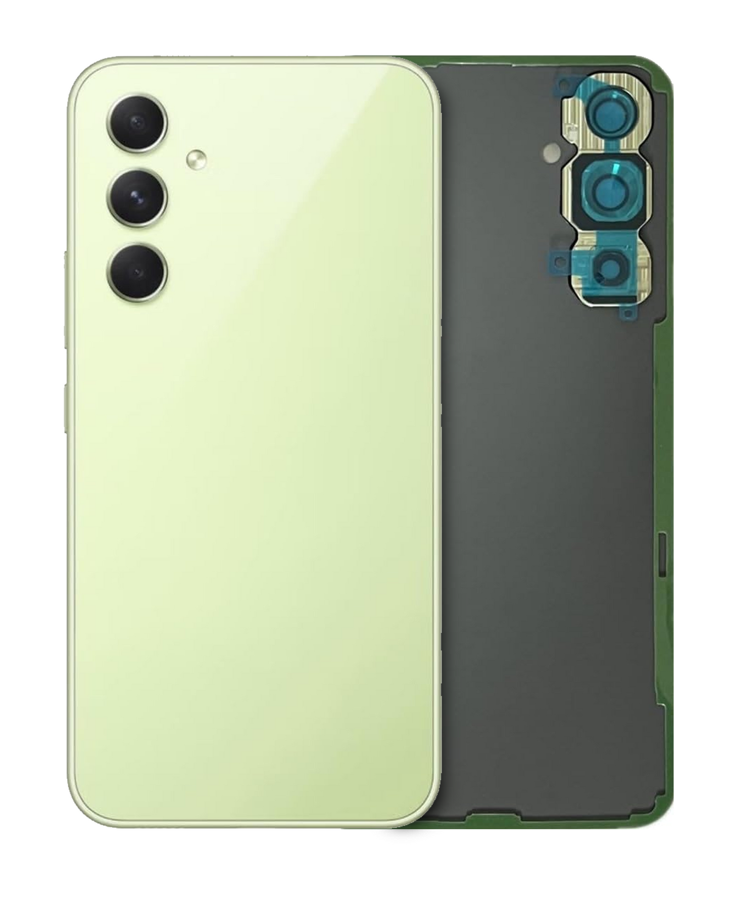 Back Cover Glass With Camera Lens For Samsung Galaxy A54 5G replacement part - cell phone parts canada