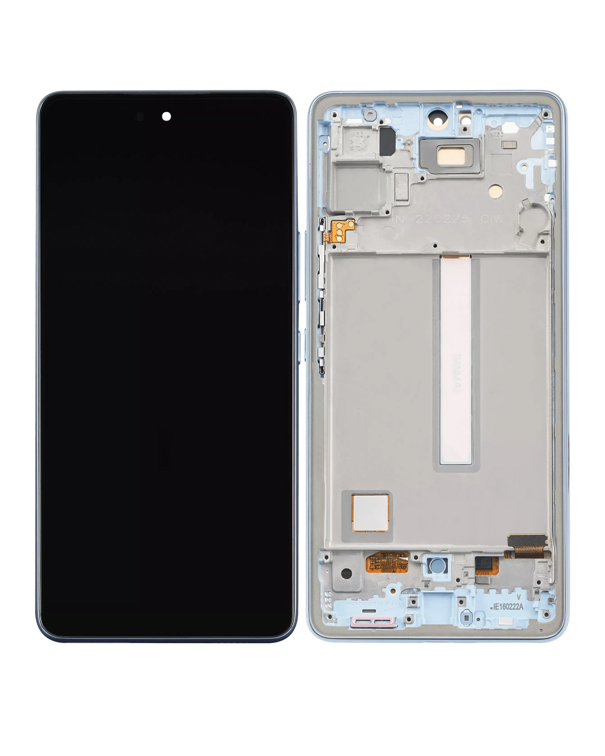 OLED Assembly With Frame For Samsung Galaxy A53 5G ( A536 / 2022) (6.36") (Aftermarket Plus) (Blue) - product image 9
