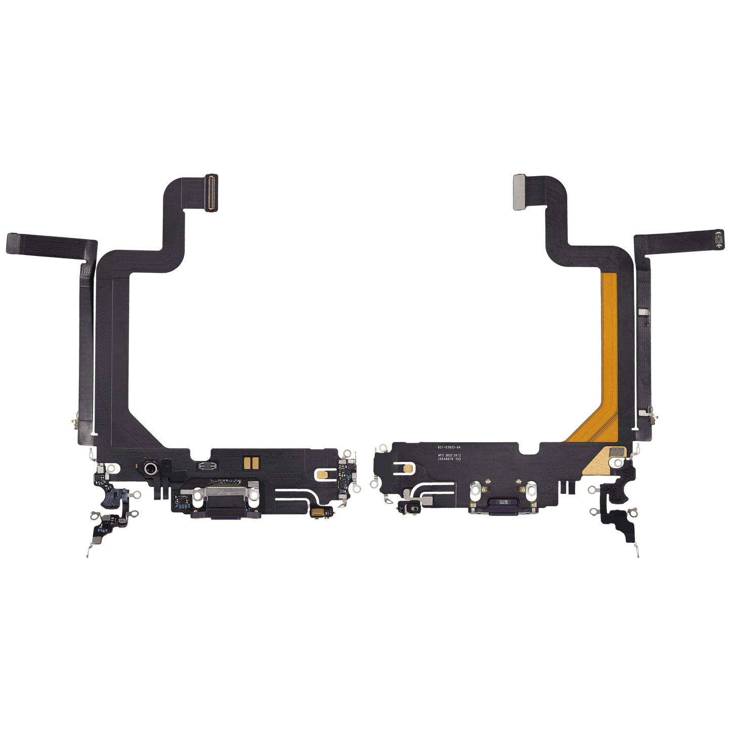 Charging Port Flex Cable For iPhone 14 Pro Max (Used OEM Pull) (Deep Purple)