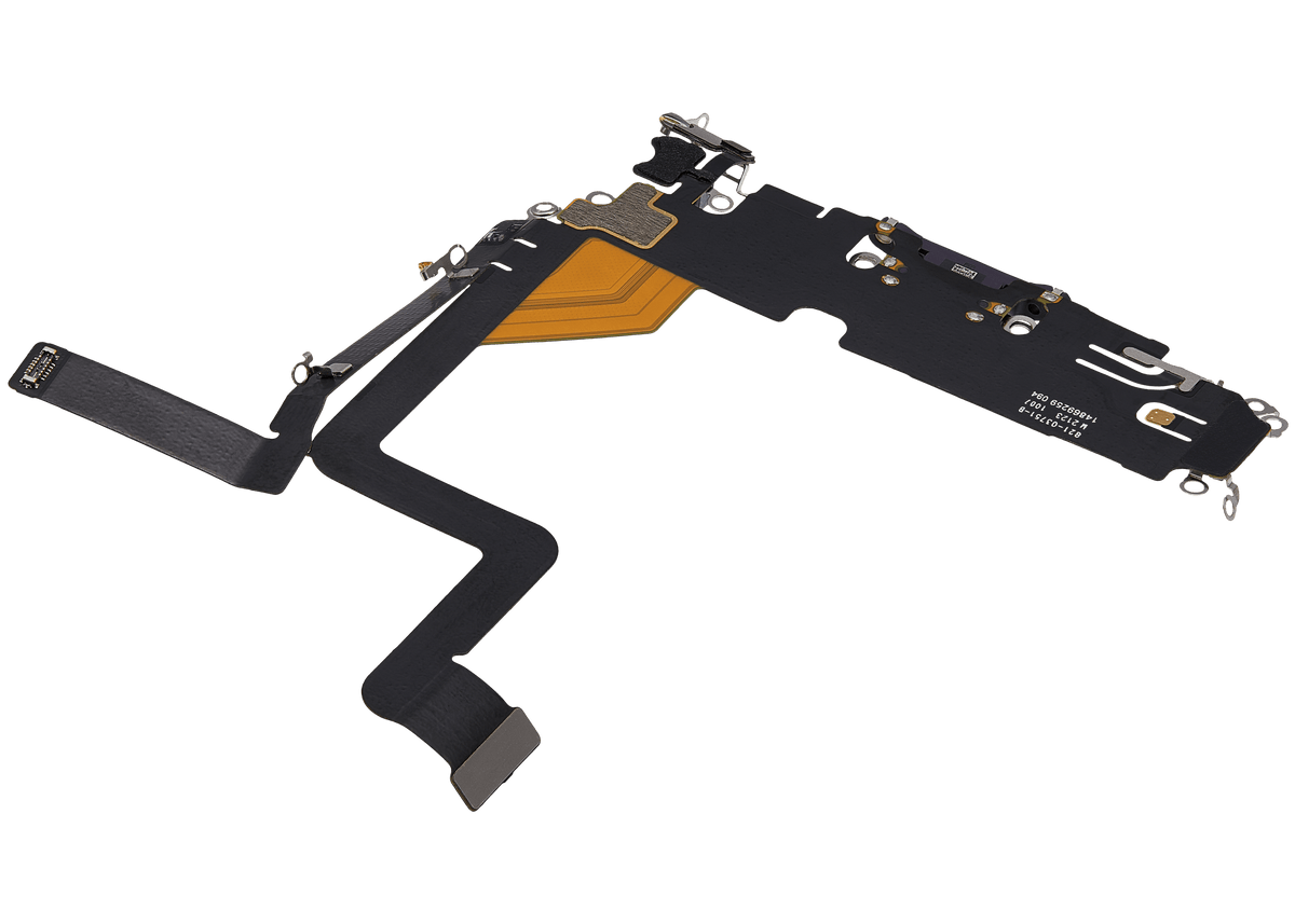 Charging Port Flex Cable For iPhone 14 Pro (Used OEM Pull) (Deep Purple)