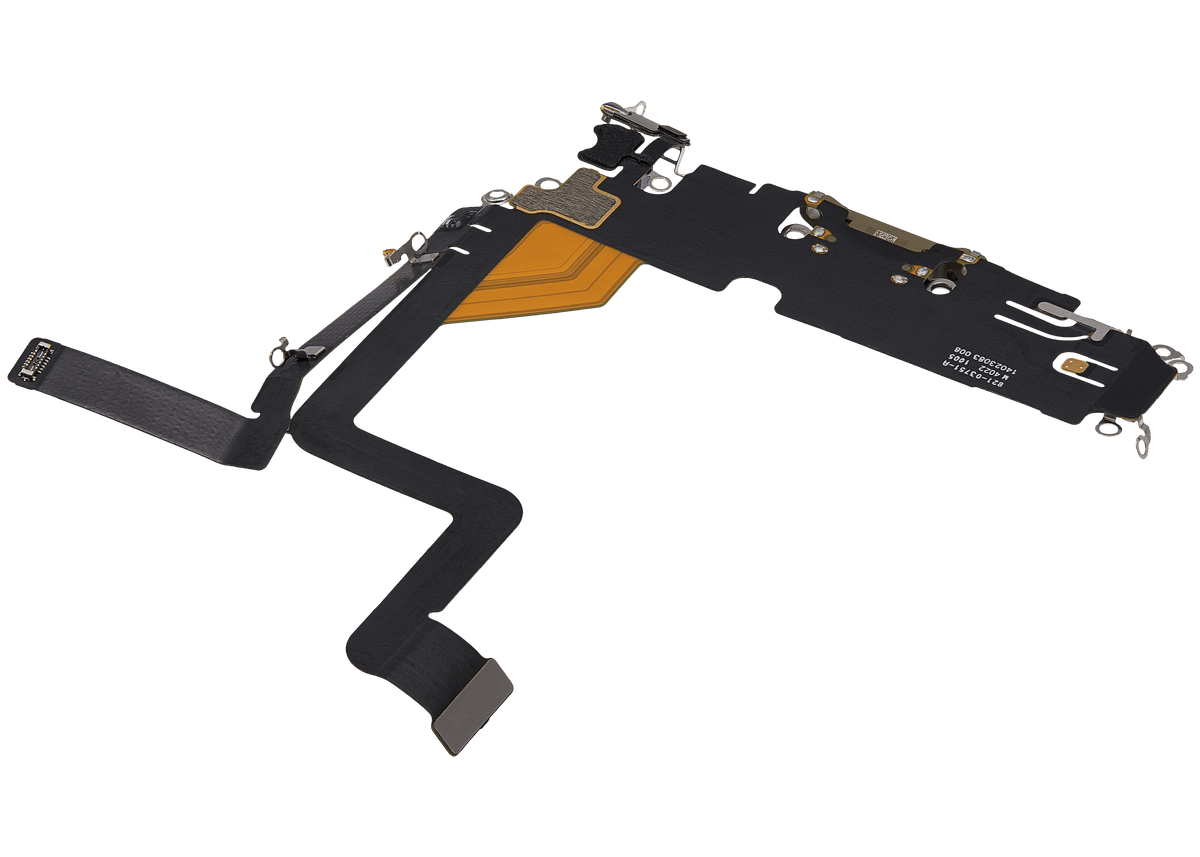 Charging Port Flex Cable For iPhone 14 Pro (Used OEM Pull) (Gold)