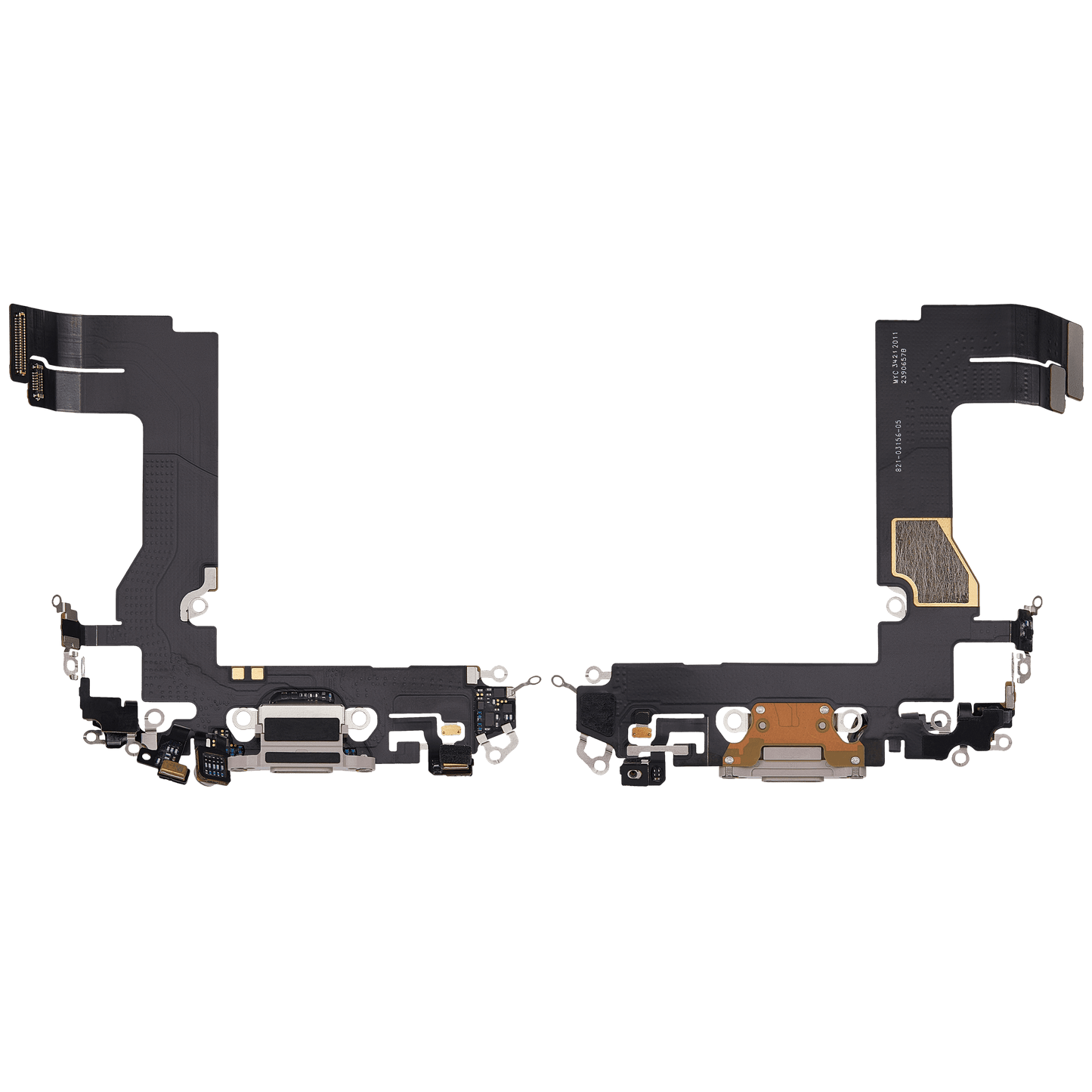Charging Port Flex Cable For iPhone 13 Mini (Used OEM Pull) (Pink)