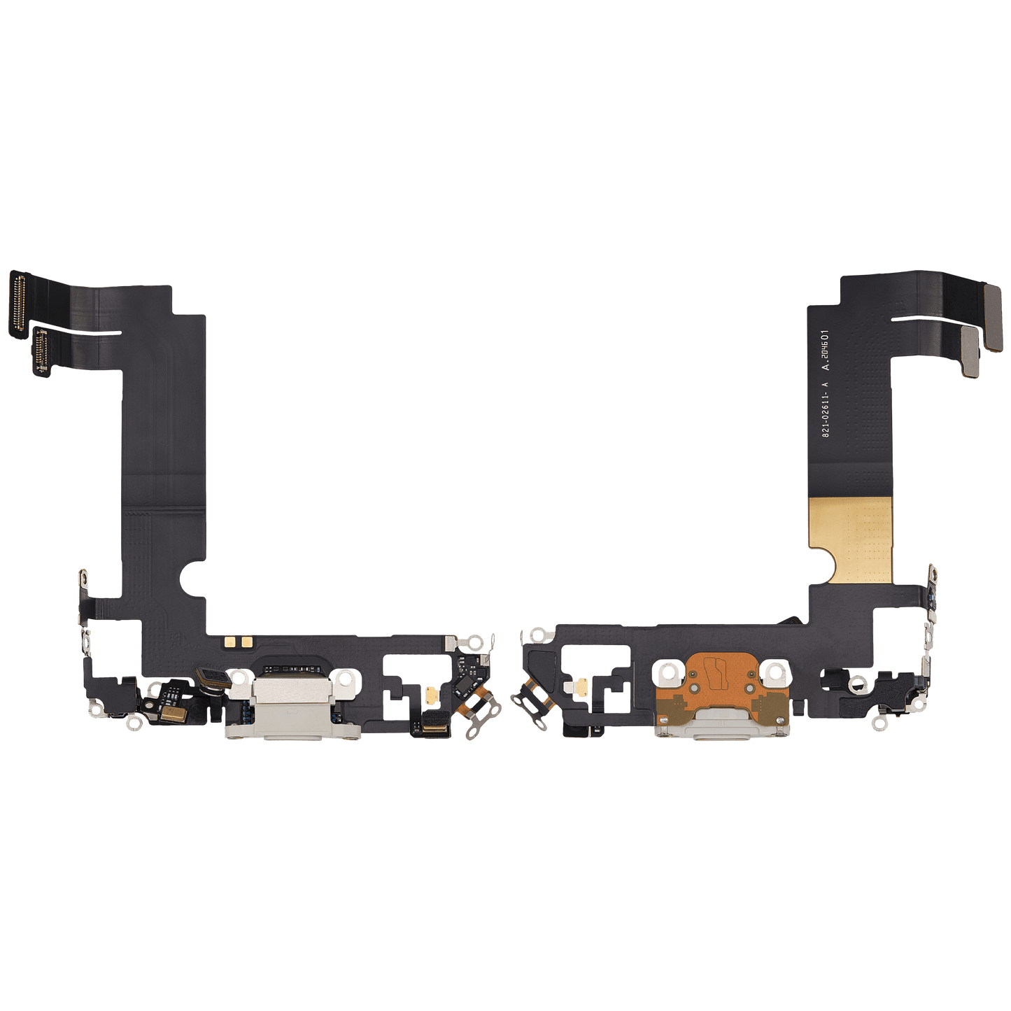 Charging Port Flex Cable For iPhone 12 Mini (Used OEM Pull) (White)