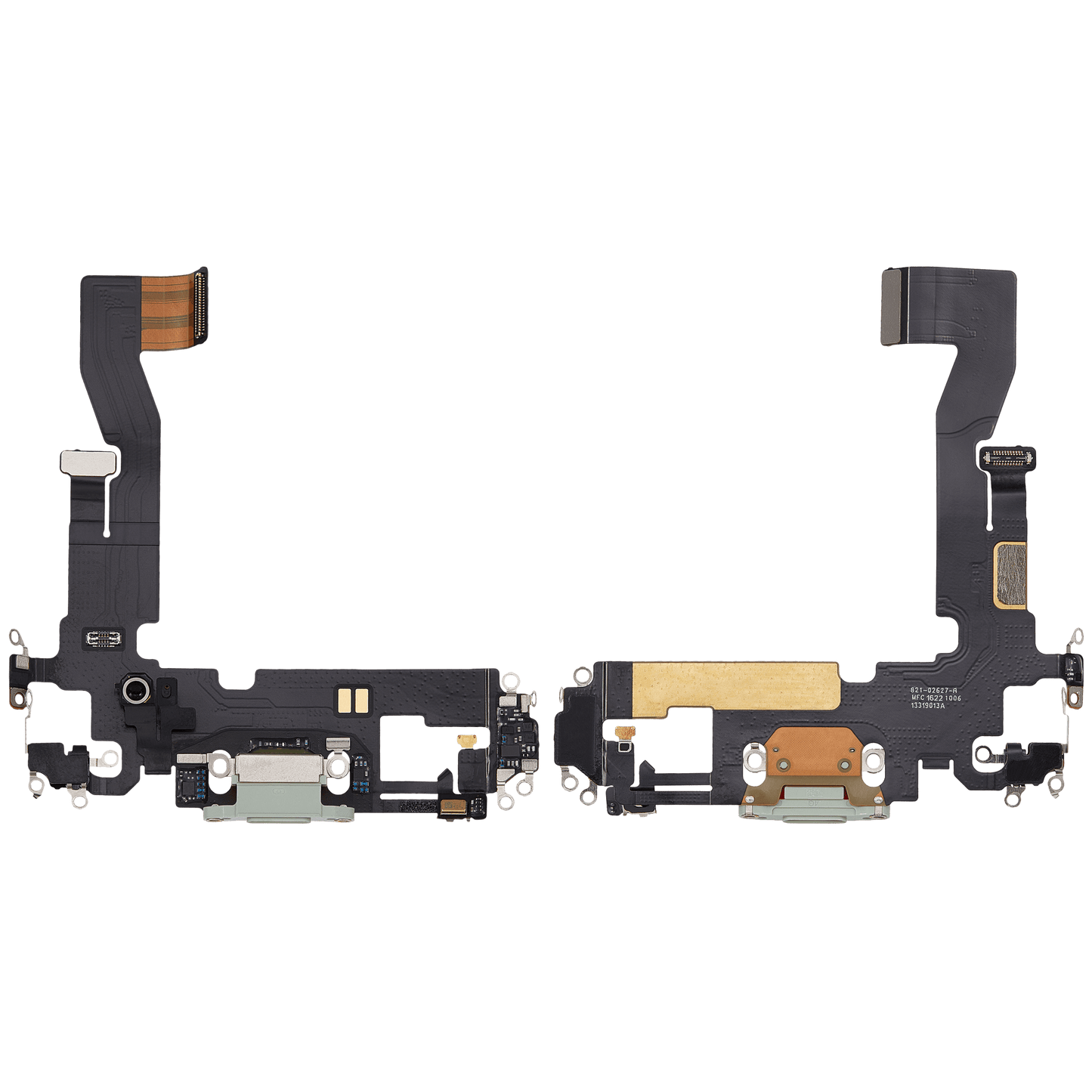 Charging Port Flex Cable For iPhone 12 (Used OEM Pull) (Green)