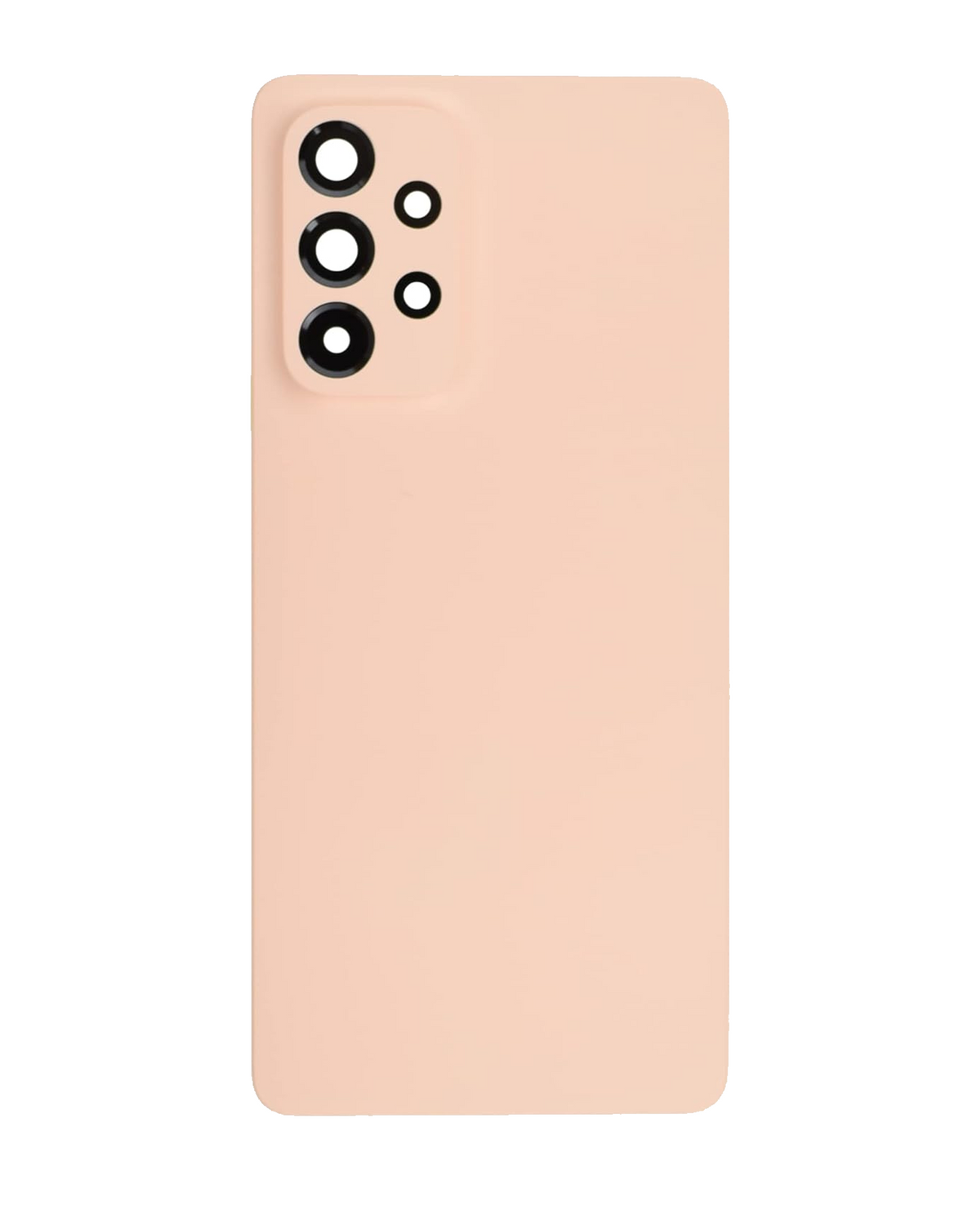Back Cover Glass With Camera Lens For Samsung Galaxy A53 5G (A536 / 2022) (Service Pack) (Peach) - product image 2