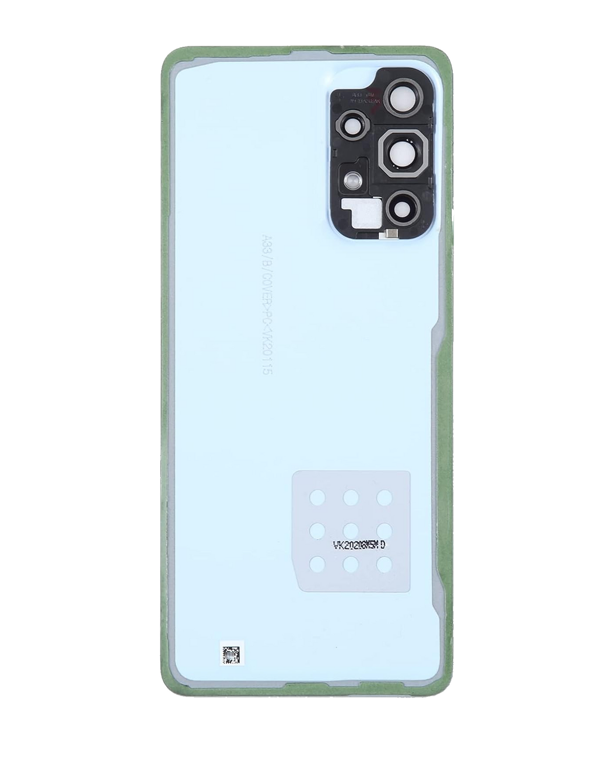 Back Cover Glass With Camera Lens For Samsung Galaxy A53 5G (A536 / 2022) (Service Pack) (Blue) - product image 2