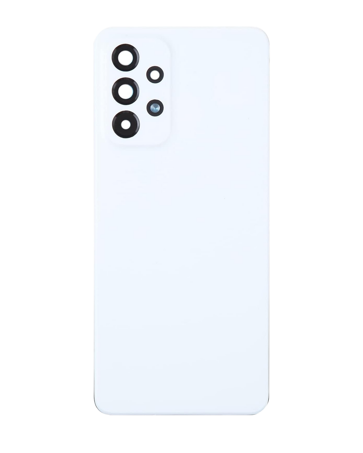 Back Cover Glass With Camera Lens For Samsung Galaxy A53 5G (A536 / 2022) (Service Pack) (White) - product image 2