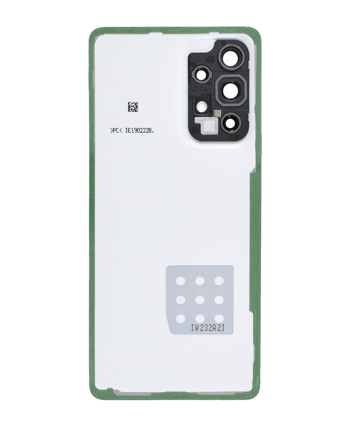 Back Cover Glass With Camera Lens For Samsung Galaxy A53 5G (A536 / 2022) (Service Pack) (White) - product image 3