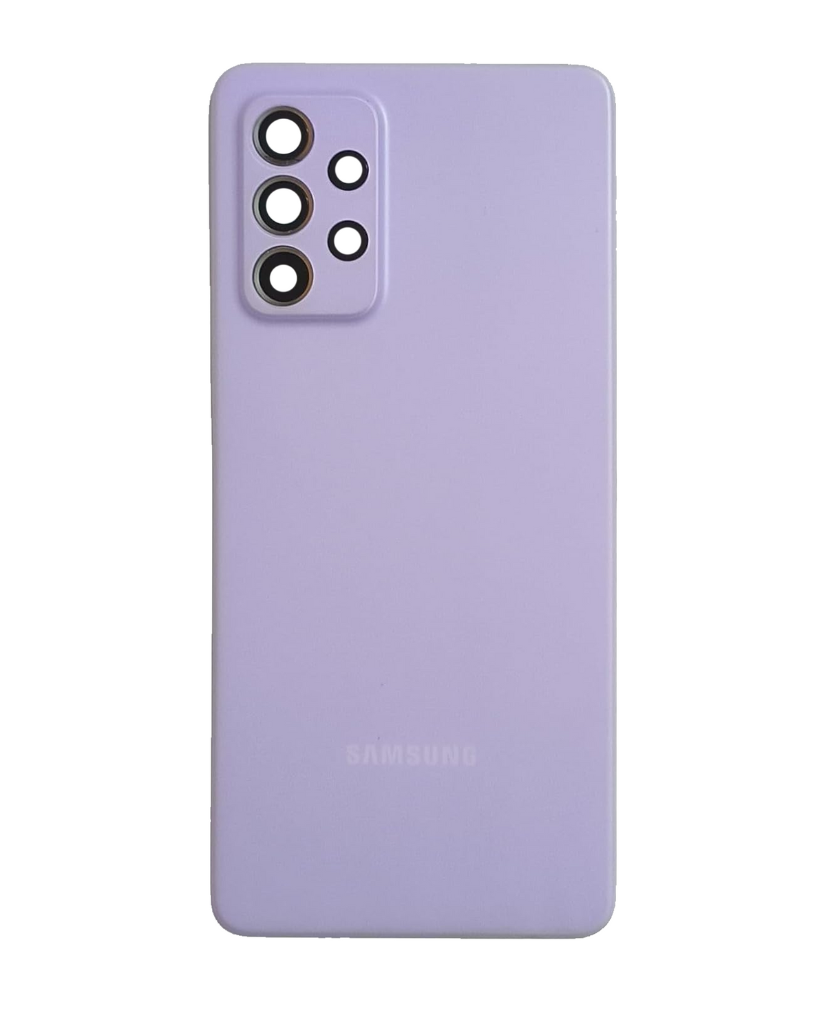Back Cover Glass With Camera Lens For Samsung Galaxy A52s (A528 / 2021) (Service Pack) (Awesome Violet) - product image 2