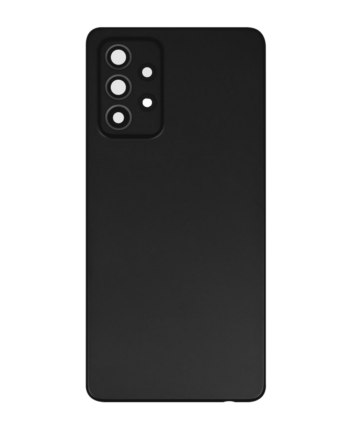 Back Cover Glass With Camera Lens For Samsung Galaxy A52s (A528 / 2021) (Service Pack) (Awesome Black) - product image 2