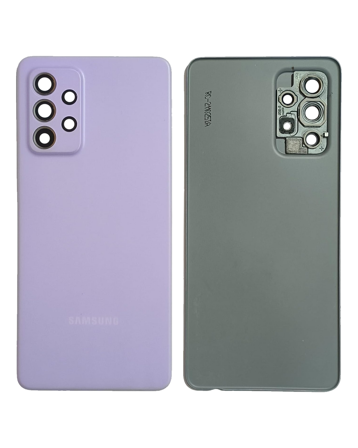 Back Cover Glass With Camera Lens For Samsung Galaxy A52 5G (A526 / 2021) (Service Pack) (Awesome Violet) - product image 4
