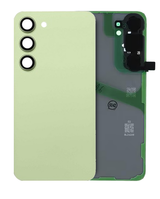 Back Cover Glass With Camera Lens For Samsung Galaxy S24 Plus (Service Pack) (Jade Green)