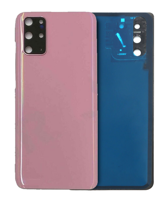 Back Cover Glass With Camera Lens For Samsung Galaxy S20 Plus (Service Pack) (Purple)