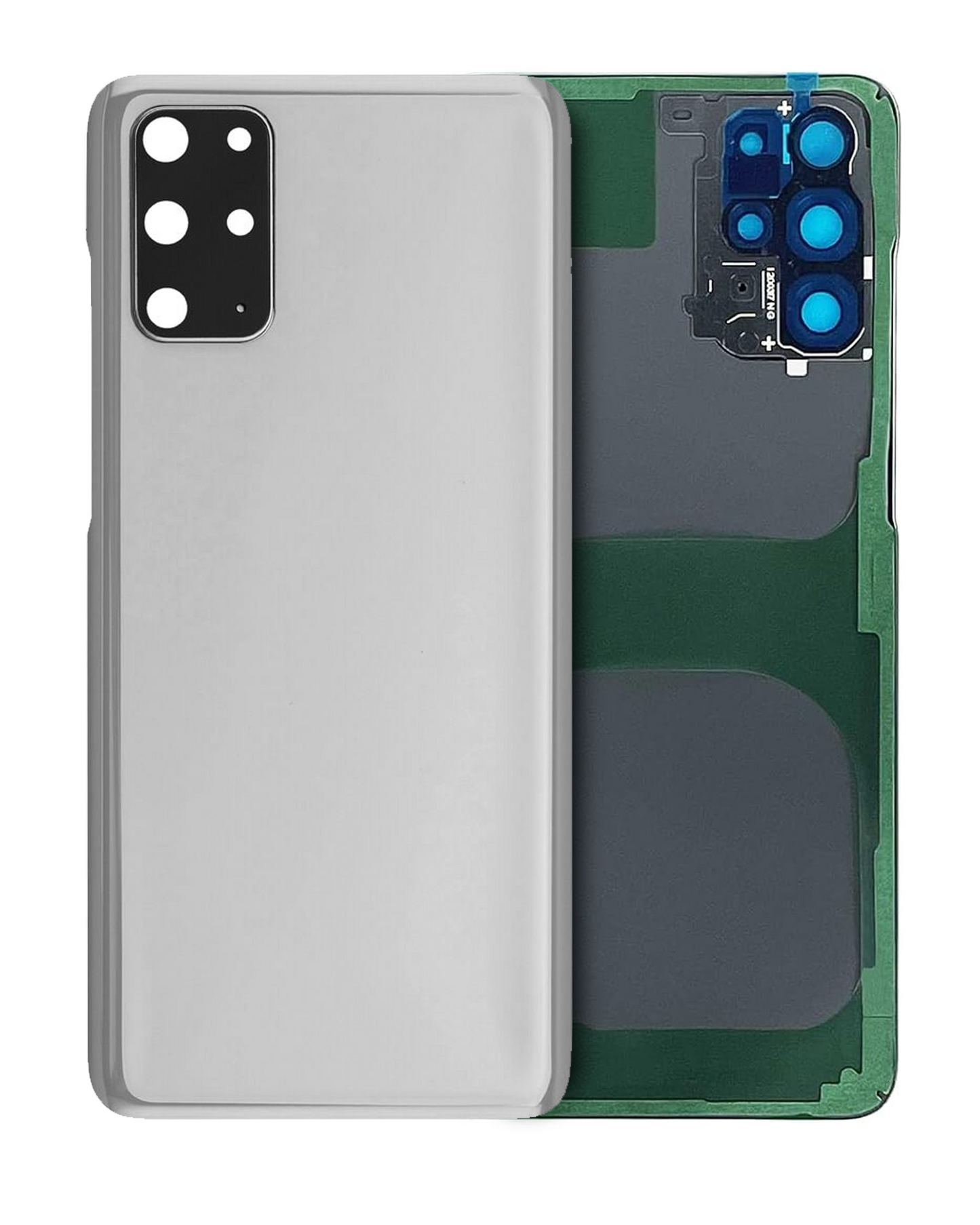 Back Cover Glass With Camera Lens For Samsung Galaxy S20 FE (Service Pack) (Cloud White)