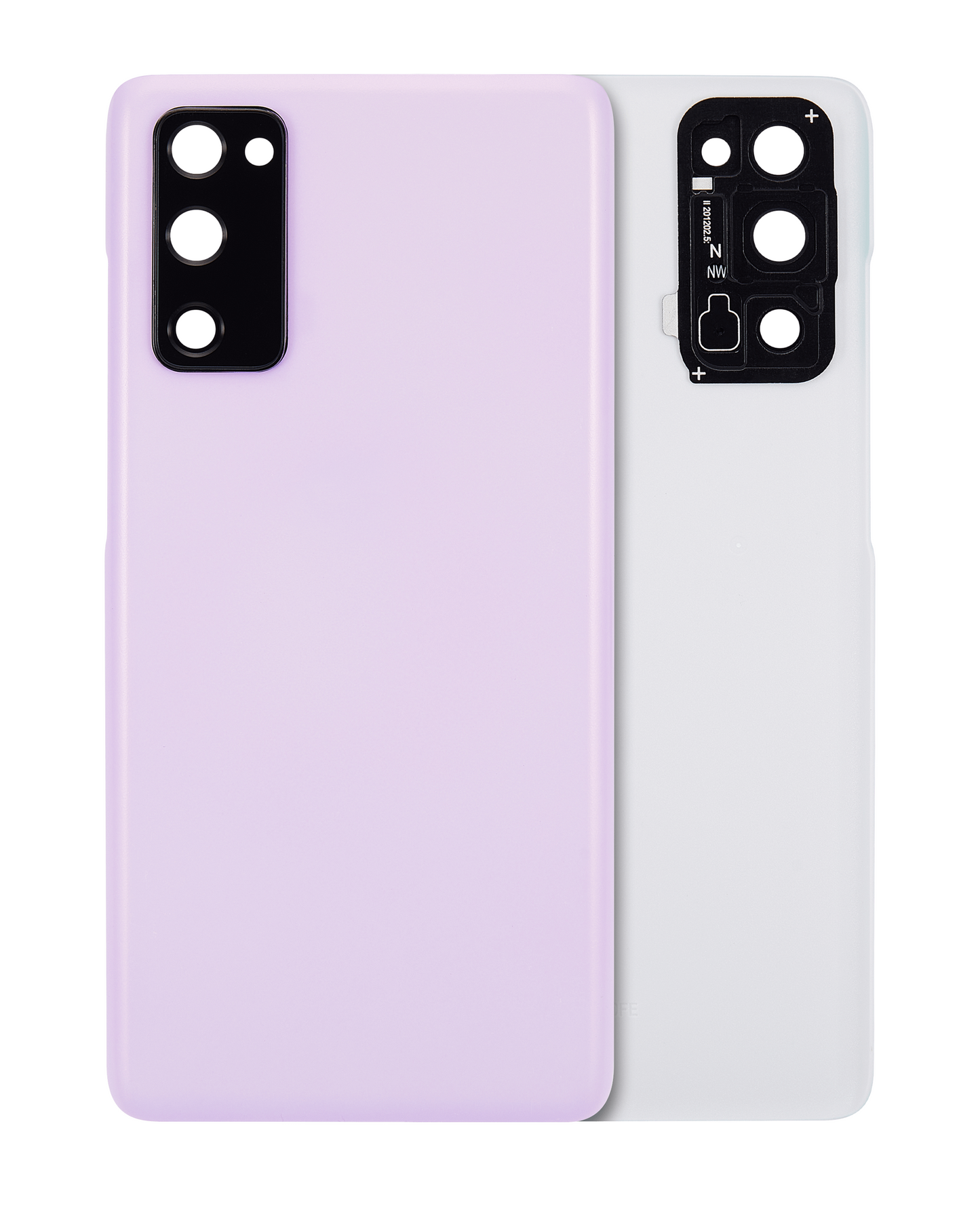 Back cover Glass With Camera Lens For Samsung Galaxy S20 FE 5G (Aftermarket Plus) (Cloud Lavender)