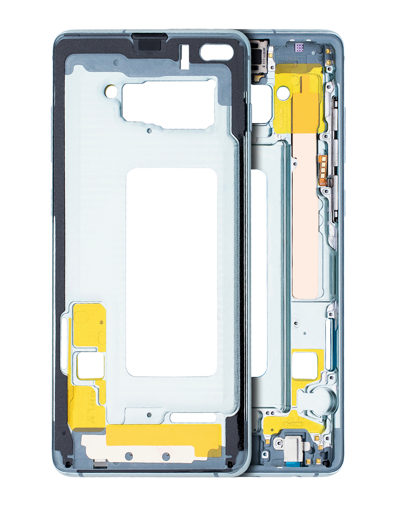 Mid-Frame Housing For Samsung Galaxy S10 Plus (With Small Parts) (Prism Green)