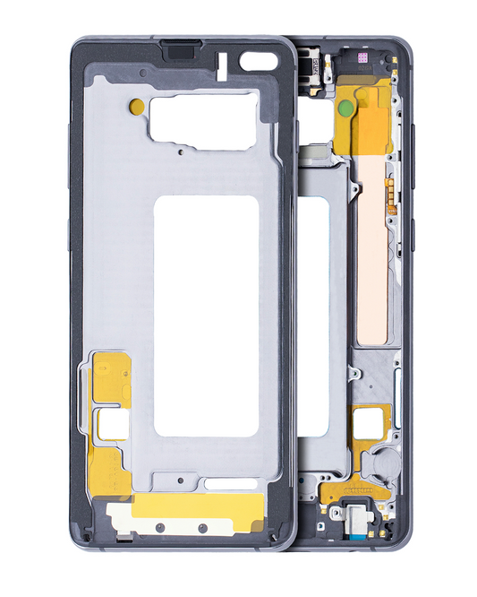 Mid-Frame Housing For Samsung Galaxy S10 Plus (With Small Parts) (Prism Black)