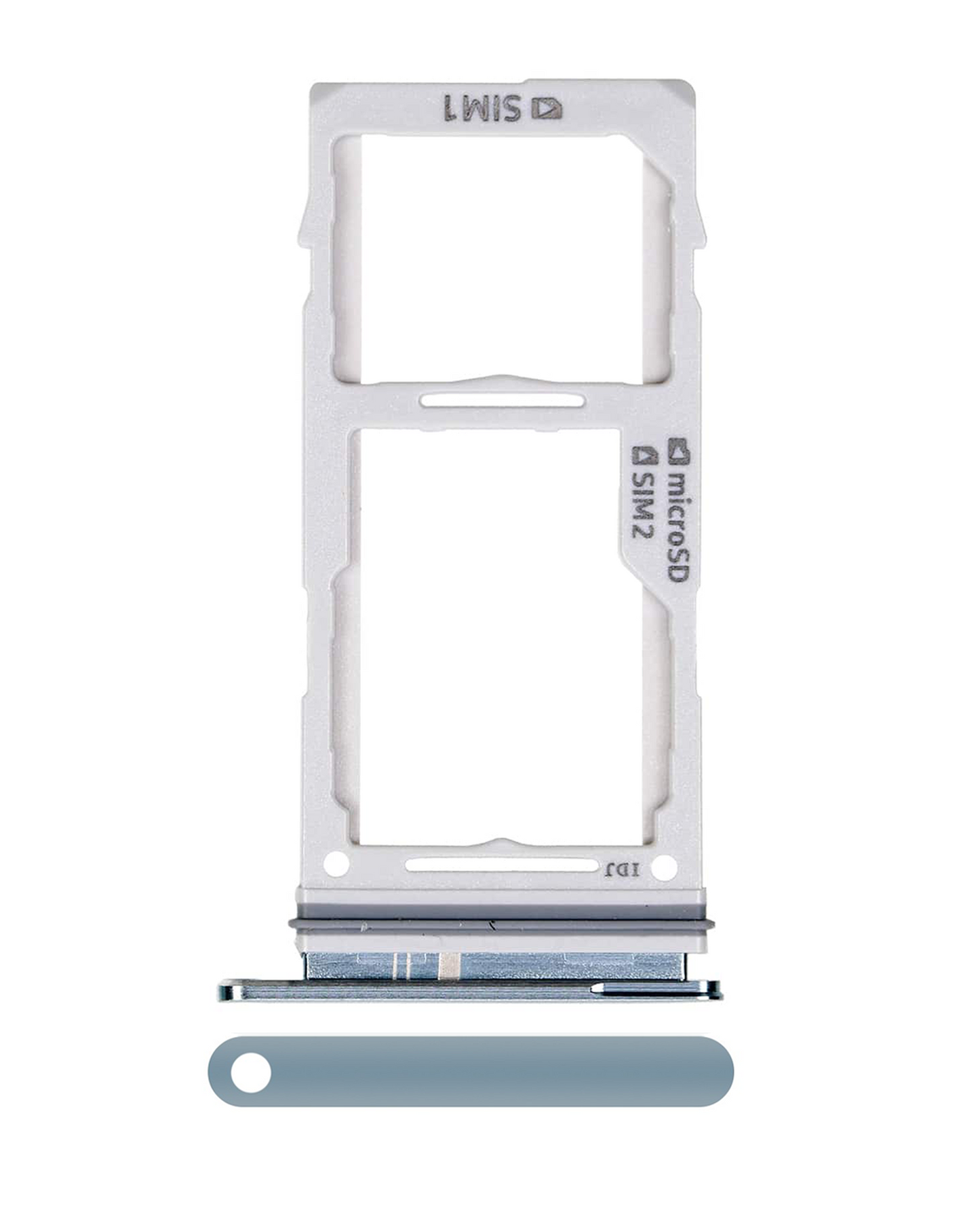 Dual Sim Card Tray For Samsung Galaxy S10 / S10 Plus / S10E (Prism Blue)