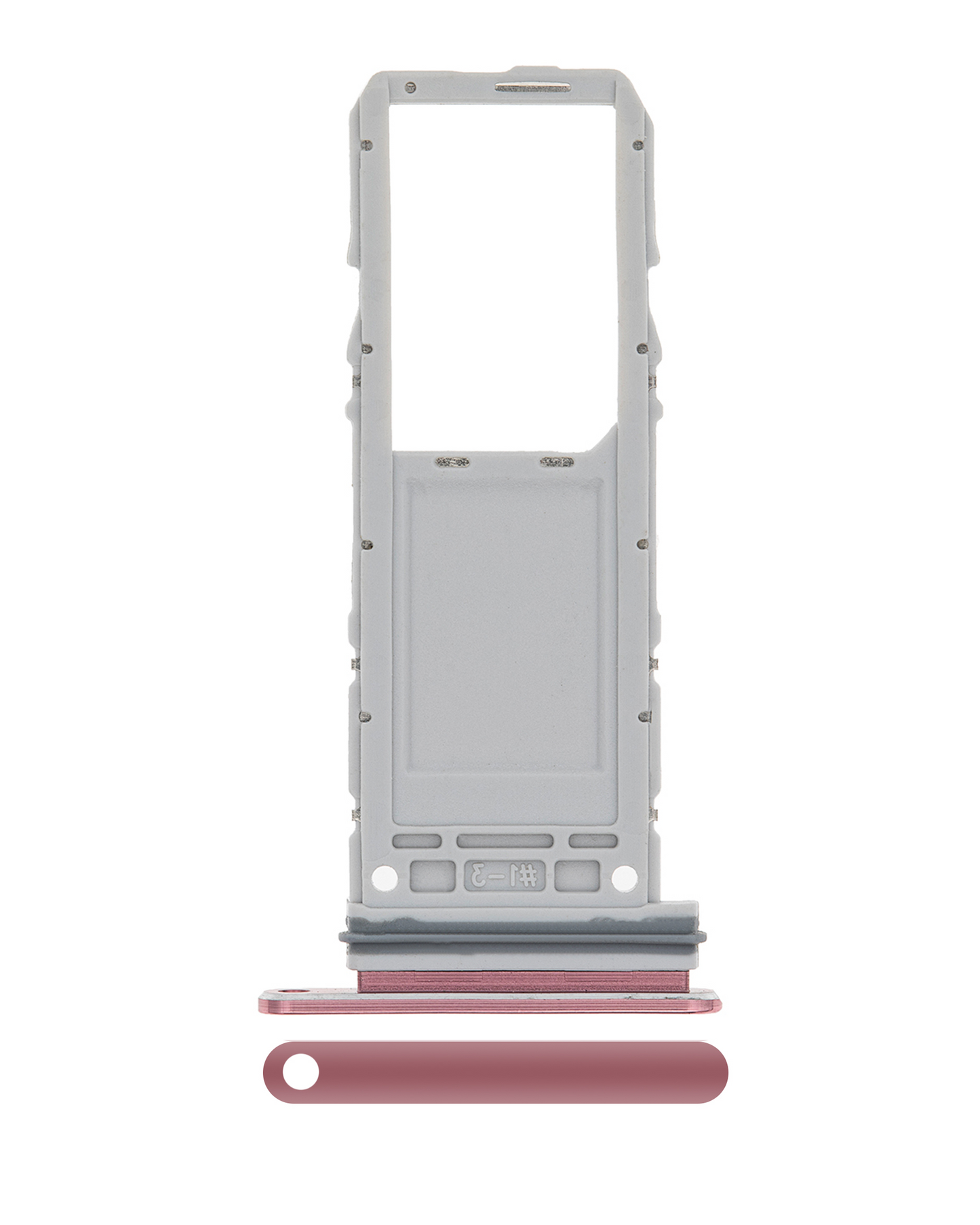 Single Sim Card Tray For Samsung Galaxy Note 10 (Aura Pink)