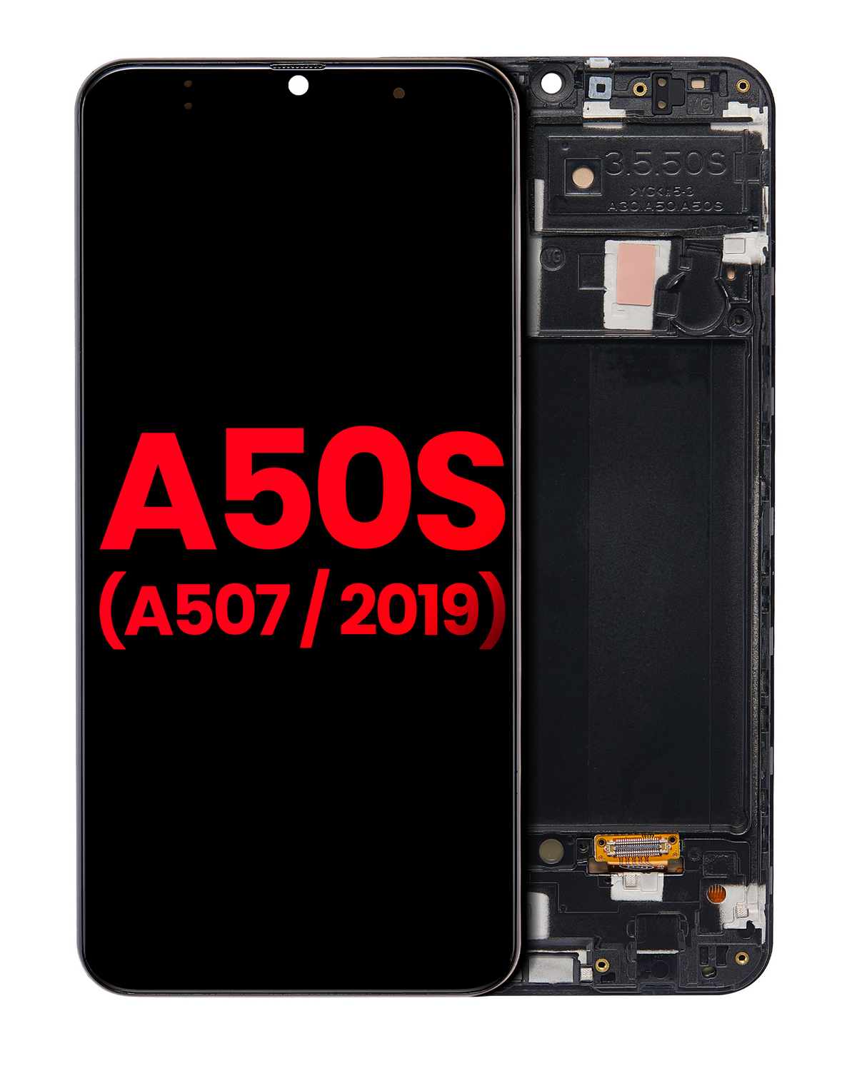 OLED Assembly With Frame For Samsung Galaxy A50s (A507 / 2019) (Aftermarket Plus) (All Colors) - product image 1