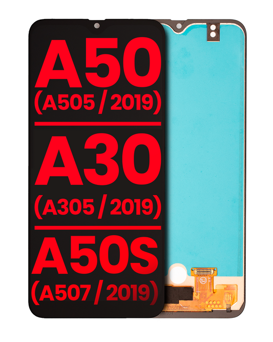 OLED Assembly Without Frame (With Finger Print Sensor) For Samsung Galaxy A50 (A505 / 2019) / A30 (A305 / 2019) / A50s (A507 / 2019) (All Models) (Aft - product image 1