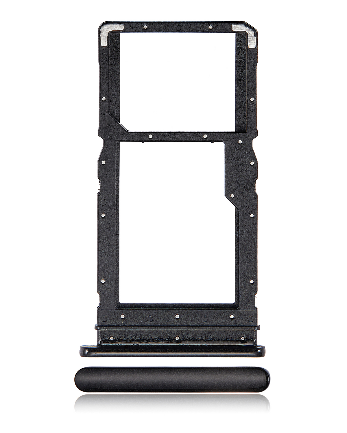 Single Sim Card Tray For Motorola Moto G Power (XT2041 / 2020) (Smoke Black) | compatible mobile phone replacement part | SKU 107082023725 | product image 1