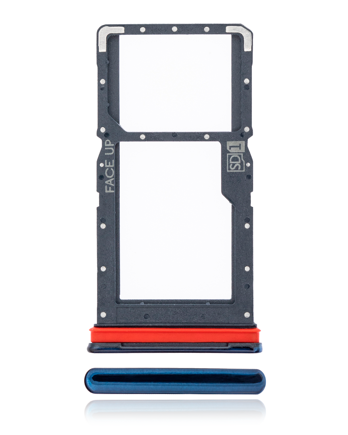 Single Sim Card Tray For Motorola Moto G8 Power (XT2041-1 / XT2041-3 / 2020) (Capri Blue) | compatible mobile phone replacement part | SKU 107082082326 | product image 1