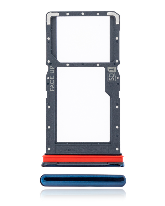 Single Sim Card Tray For Motorola Moto G8 Power (XT2041-1 / XT2041-3 / 2020) (Capri Blue) | compatible mobile phone replacement part | SKU 107082082326 | product image 1