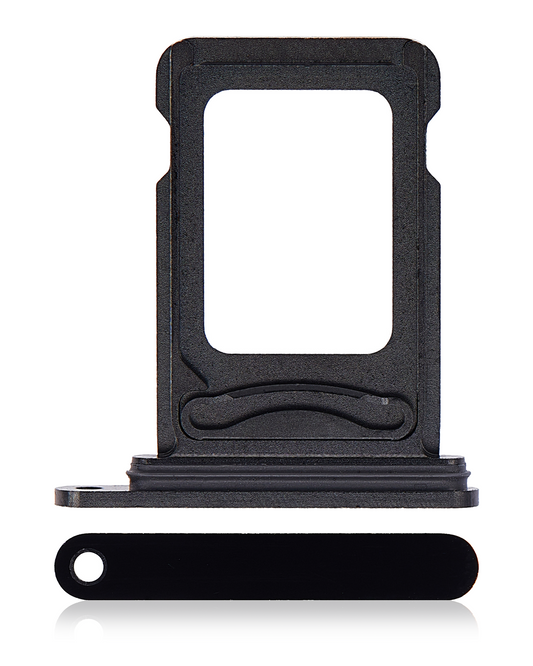 Dual Sim Card Tray For iPhone 14 Pro / 14 Pro Max (Space Black)