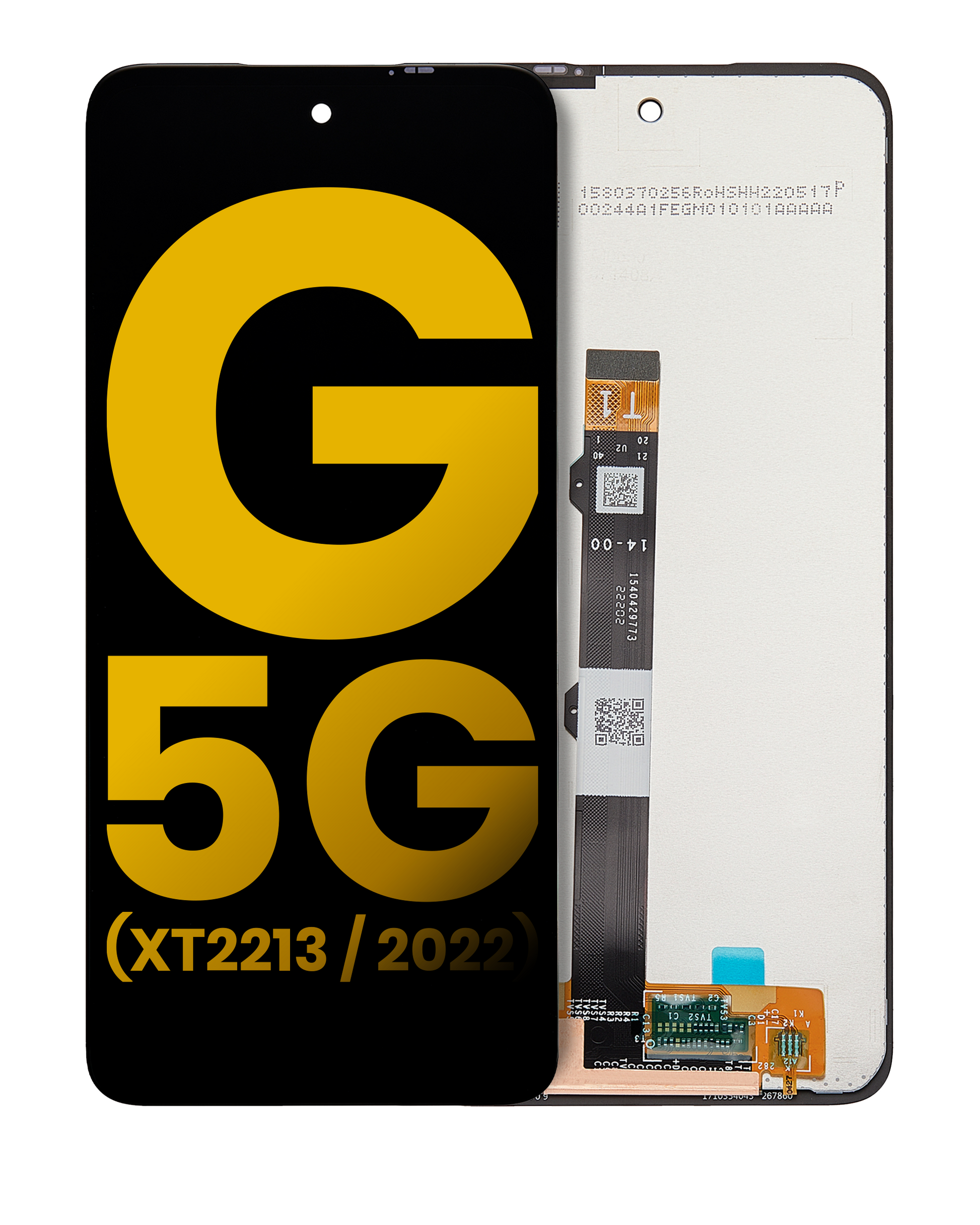 LCD Assembly Without Frame For Motorola Moto G 5G (XT2213 / 2022) (Refurbished) (All Colors) replacement part SKU 107082128001 image 6