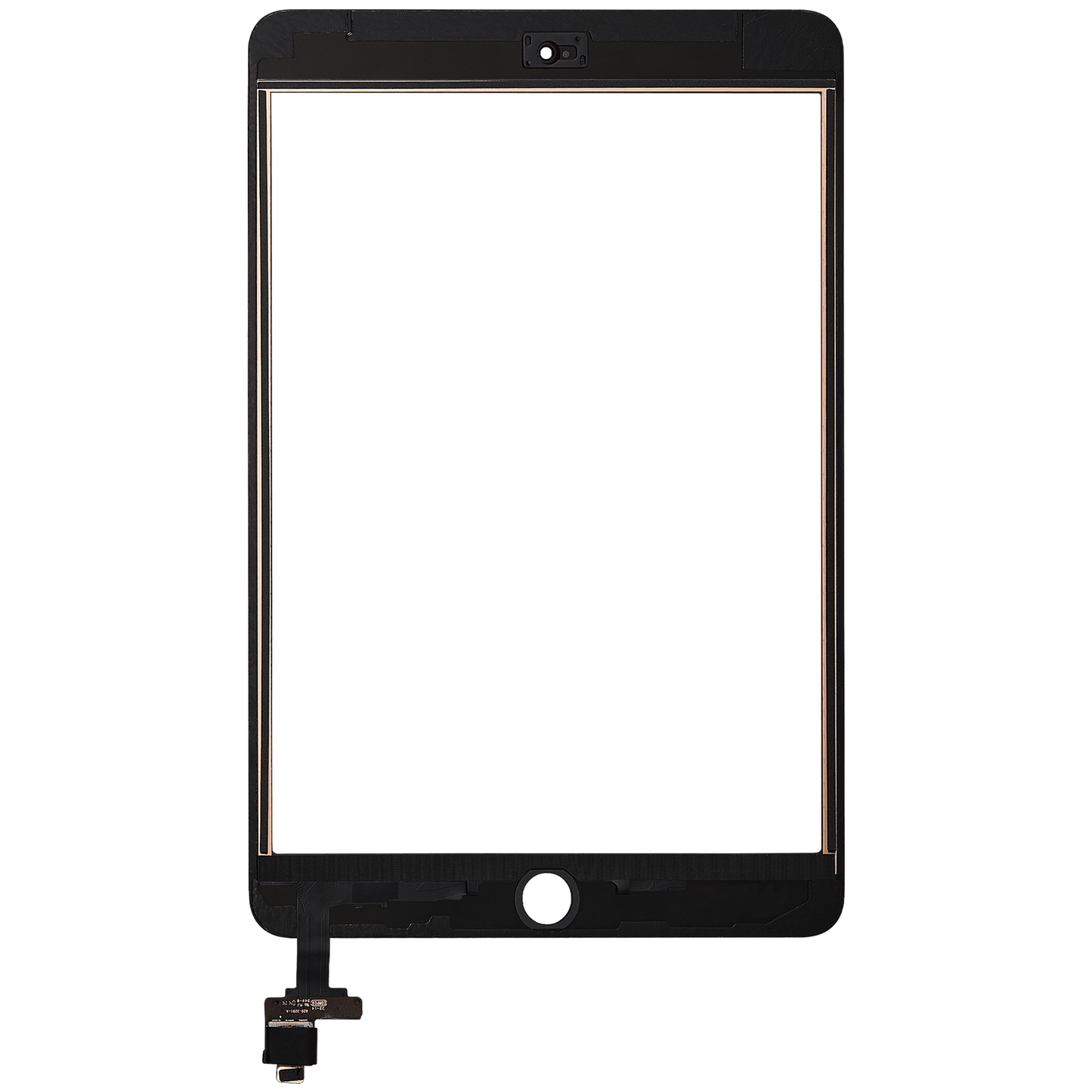 Digitizer With IC Chip For iPad Mini 3 (No Home Button Installed) (Aftermarket Pro: XO7) (Black)