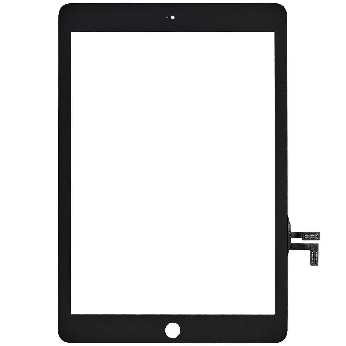 Digitizer For iPad Air 1 / iPad 5 (2017) (No Home Button Installed) (Aftermarket Plus) (Black)